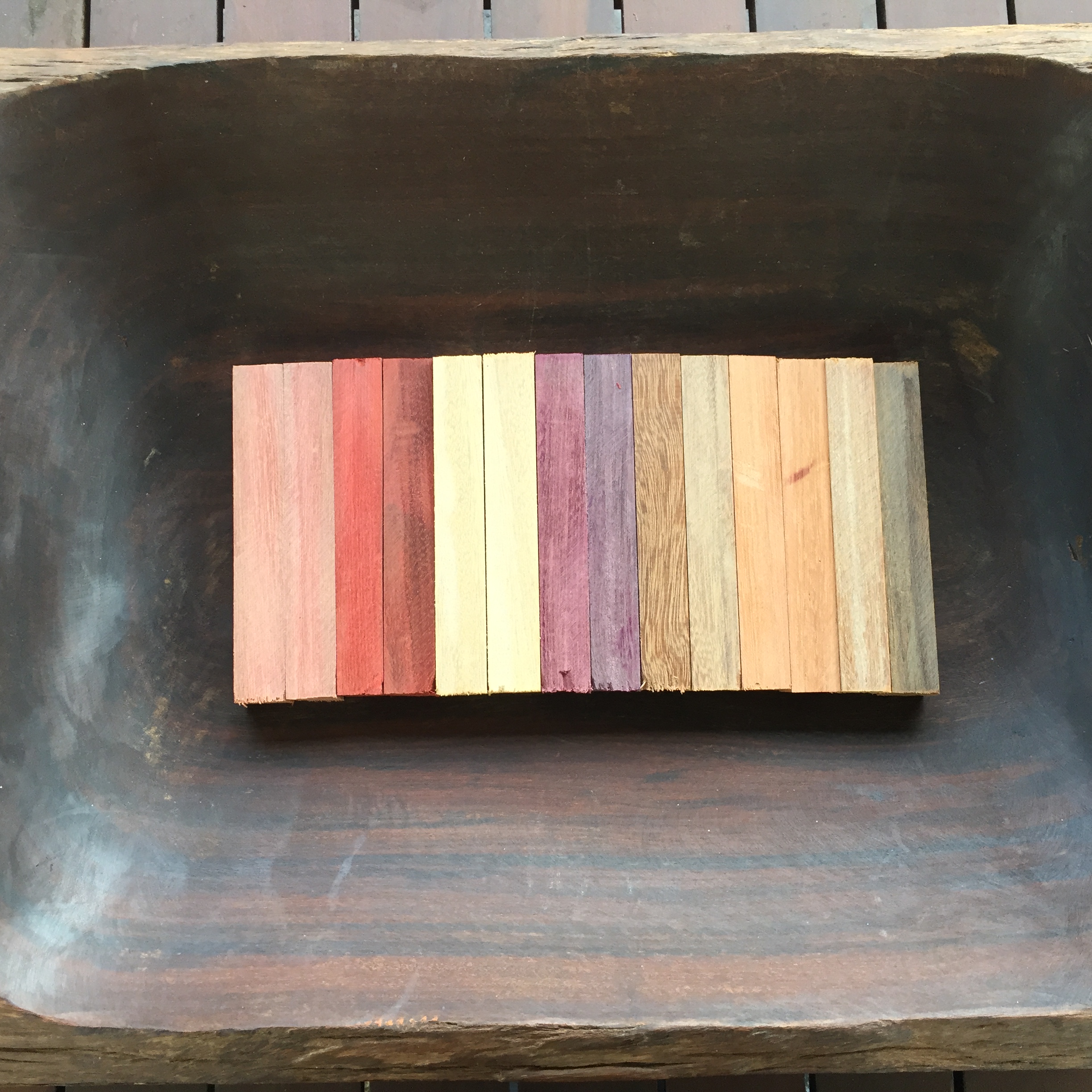 #020# Brazilian  Hardwoods Pen Blanks 